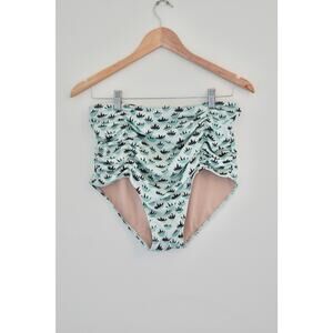 Kortni Jeane Teal Bathing Suit Bottoms Size Medium